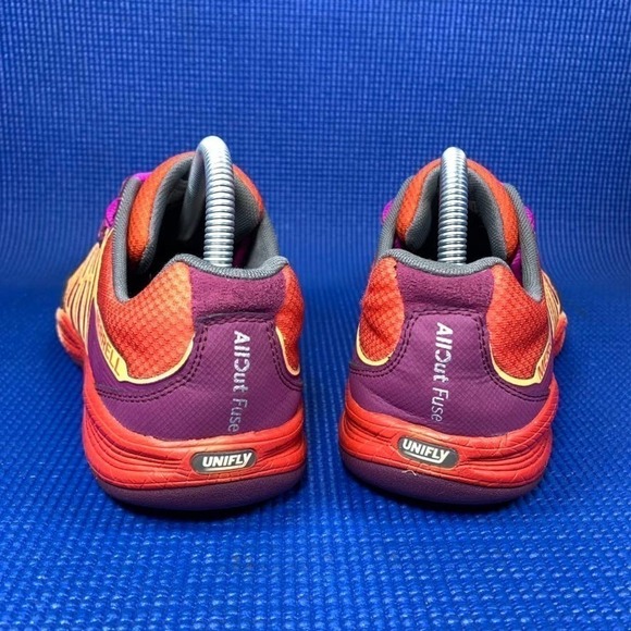 MERRELL ALL OUT FUSE Women`s Size 10 Purple Orange Trail Running Shoes J06326 - Picture 4 of 8